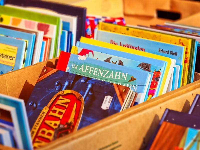 Leseförderung mit Büchern